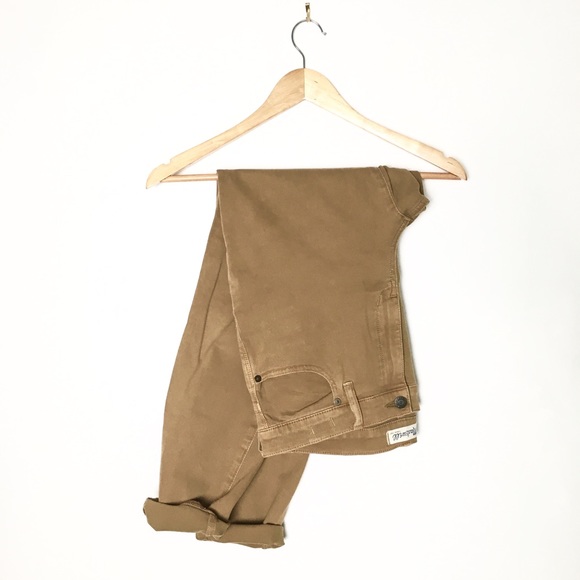 Madewell Pants - MADEWELL camel skinny pants